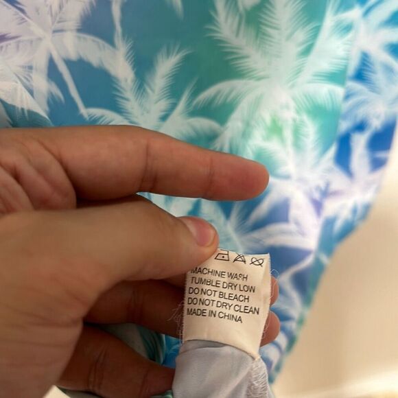 Sunday Swagger Mens Multicolor‎ Collared Short Sleeve Button Up Shirts Medium - Picture 7 of 7